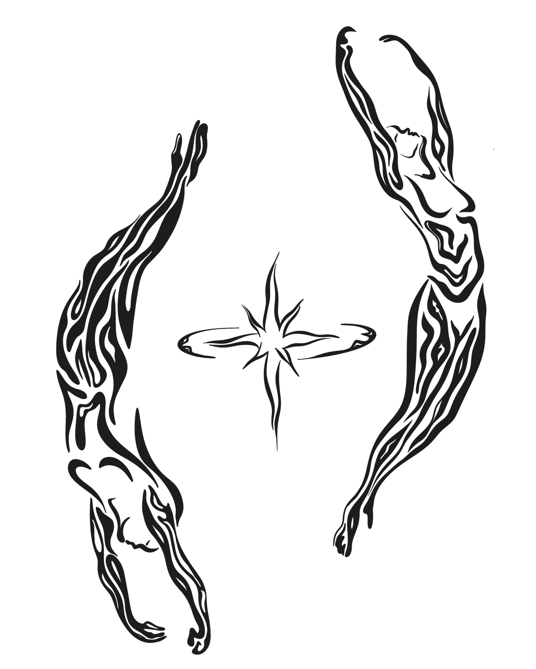 two beings and a star — Soulscapes